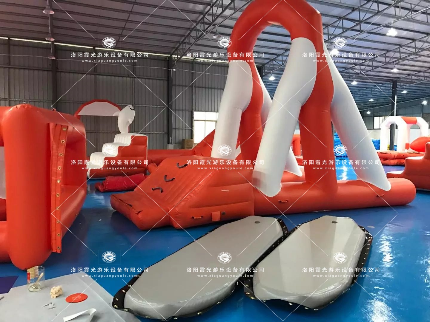 双桥水上闯关道具